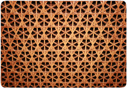 Case Cover for Macbook - Wooden Art Geometric Design