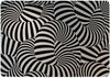 Case Cover for Macbook - Black White Zebra Design