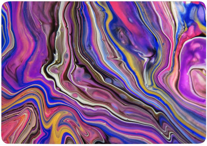 Case Cover for Macbook -  Multicolored Abstract Painting Design