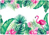 Case Cover for Macbook - Tropical Flamingo Design