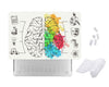 Case Cover for Macbook - Left Right Brain Design