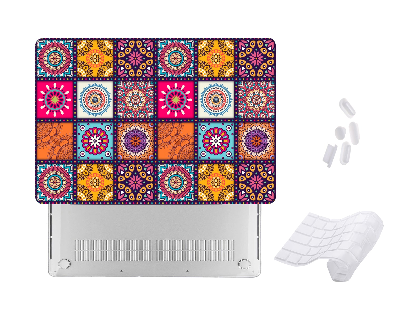 Case Cover for Macbook - Mandala Design