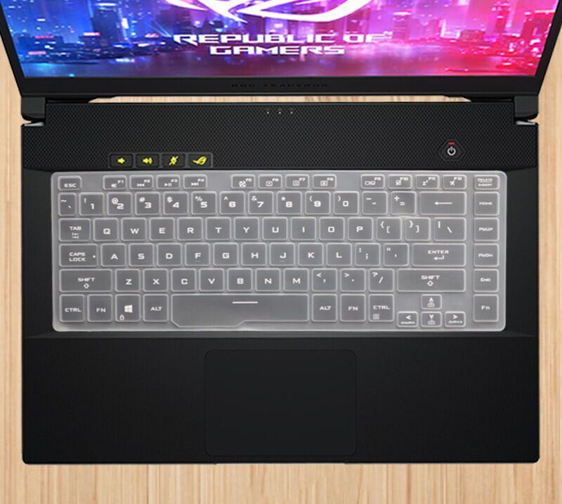 Silicone Keyboard Skin Cover for Asus ROG Strix G G531 G532 15.6 inch Laptop (Transparent) - iFyx