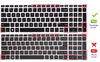 Silicone Keyboard Skin Cover for Hp Envy 17t 17-Bw0011nr 17M-Ae011dx 17M-Ae111dx 17M-Bw0013dx 17 inch Laptop (Transparent)