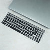 Silicone Keyboard Skin Cover for Msi Bravo 15 B5DD-043IN 15.6 inch 2021 Gaming Laptop (Black)